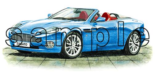 Aston Martin Zagato Vanquish Roadster.gif